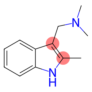1H-Indole-3-methanamine, N,N,2-trimethyl-