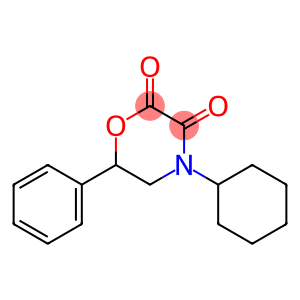 4-Cyclohexyl-6-phenyl-2,3-morpholinedione