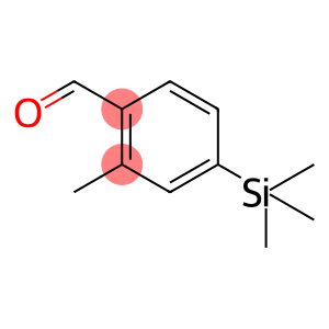 Benzaldehyde, 2-methyl-4-(trimethylsilyl)-