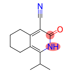 1-isopropyl-3-oxo-2,3,5,6,7,8-hexahydroisoquinoline-4-carbonitrile