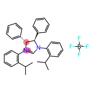 (4R,5R)-1,3-双(2-异丙基苯基)-4,5-二苯基-4,5-二氢-1H-咪唑-3-鎓 四氟硼酸盐