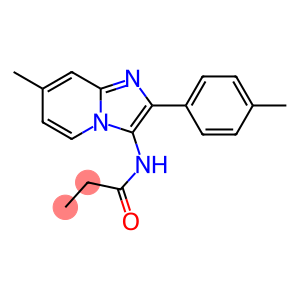 N-[7-methyl-2-(4-methylphenyl)imidazo[1,2-a]pyridin-3-yl]propanamide