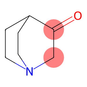 1-Azabicyclo[2.2.2]octan-3-one, Base form