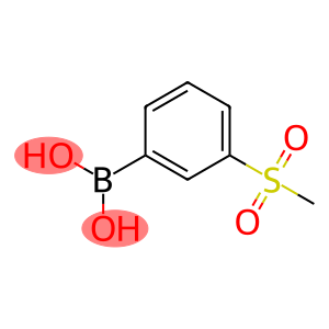 Boronic acid, [3-(methylsulfonyl)phenyl]- (9CI)