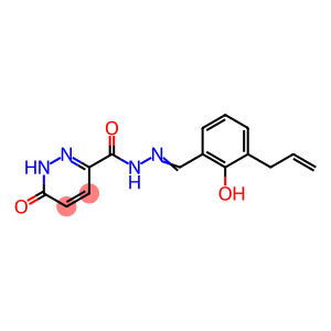 N'-(3-allyl-2-hydroxybenzylidene)-6-hydroxypyridazine-3-carbohydrazide