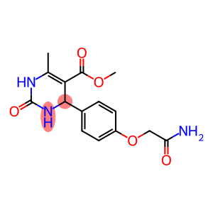 methyl 4-[4-(2-amino-2-oxoethoxy)phenyl]-6-methyl-2-oxo-1,2,3,4-tetrahydropyrimidine-5-carboxylate