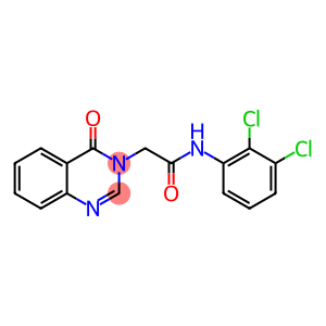 N-(2,3-dichlorophenyl)-2-(4-oxo-3(4H)-quinazolinyl)acetamide