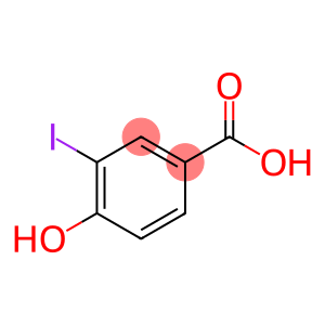 Benzoic acid, 4-hydroxy-3-iodo-