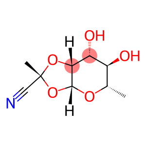 bta-L-Mannopyranose,1,2-O-[(1R)-1-cyanoethylidene]-6-deoxy-(9CI)