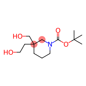 tert-butyl 3-(2-hydroxyethyl)-3-(hydroxymethyl)piperidine-1-carboxylate