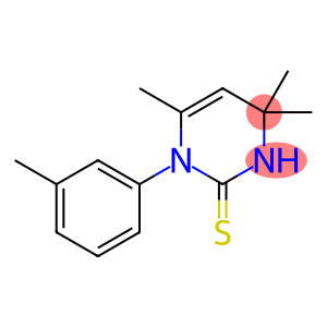4,4,6-trimethyl-1-(3-methylphenyl)-3H-pyrimidine-2-thione