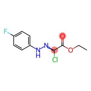 Aceticacid, chloro[(4-fluorophenyl)hydrazono]-, ethyl ester