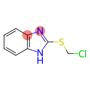 1H-Benzimidazole,2-[(chloromethyl)thio]-(9CI)