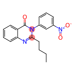 2-butyl-3-(3-nitrophenyl)quinazolin-4(3H)-one