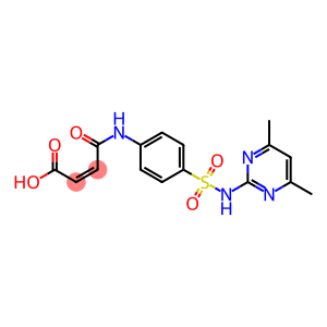 4-[[4-[[(4,6-dimethyl-2-pyrimidinyl)amino]sulphonyl]phenyl]amino]-4-oxoisocrotonic acid