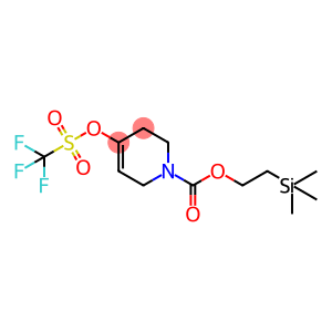 2-(Trimethylsilyl)ethyl 4-(((trifluoromethyl)sulfon-yl)oxy)-5,6-dihydropyridine-1(2H)-carboxyl