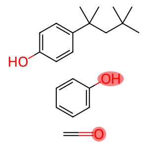 甲醛与苯酚和4-(1,1,3,3-四甲基丁基)苯酚的聚合物