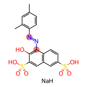 disodium (4E)-4-[(2,4-dimethylphenyl)hydrazono]-3-oxo-3,4-dihydronaphthalene-2,6-disulfonate