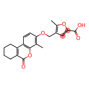 5-methyl-4-[(4-methyl-6-oxo-7,8,9,10-tetrahydrobenzo[c]chromen-3-yl)oxymethyl]furan-2-carboxylic acid