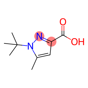 1H-Pyrazole-3-carboxylic acid, 1-(1,1-dimethylethyl)-5-methyl-