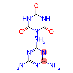 s-Triazine, 2,4,6-triamino-, compd. with s-triazine-triol