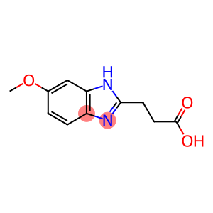 1H-Benzimidazole-2-propanoic acid, 5-methoxy-