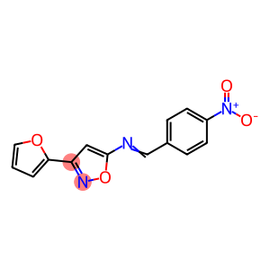 3-(2-Furanyl)-N-((4-nitrophenyl)methylene)-5-isoxazolamine