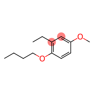 Benzene, 1-butoxy-2-ethyl-4-methoxy- (9CI)