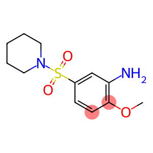 2-methoxy-5-(1-piperidinylsulfonyl)benzenamine