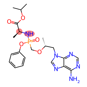(S)-Isopropyl 2-(((S)-((((R)-1-(6-amino-9H-purin-9-yl)propan-2-yl)oxy)methyl)(phenoxy)phosphoryl)amino)propanoate