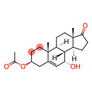 Androst-5-en-17-one, 3-(acetyloxy)-7-hydroxy-, (3beta,7alpha)- (9CI)