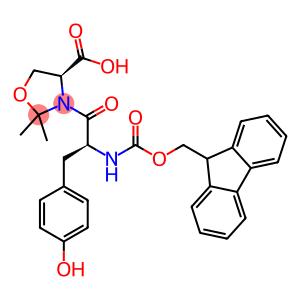 4-Oxazolidinecarboxylic acid, 3-[(2S)-2-[[(9H-fluoren-9-ylmethoxy)carbonyl]amino]-3-(4-hydroxyphenyl)-1-oxopropyl]-2,2-dimethyl-, (4S)-