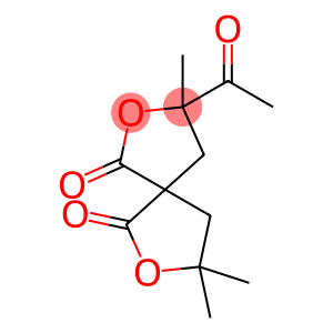 3-ACETYL-3,8,8-TRIMETHYL-2,7-DIOXASPIRO[4.4]NONANE-1,6-DIONE