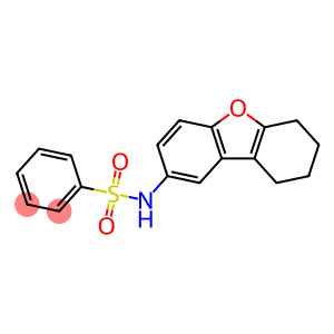 N-(6,7,8,9-tetrahydrodibenzo[b,d]furan-2-yl)benzenesulfonamide