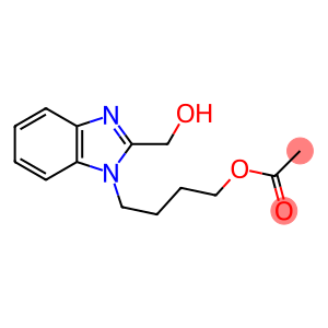 4-(2-(羟甲基)-1H-苯并[D]咪唑-1-基)丁基醋酸盐