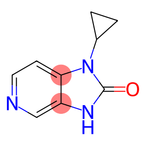 1-环丙基-1,3-二氢咪唑并[4,5-c]吡啶-2-酮