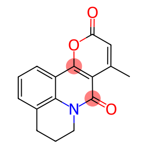 9-methyl-5,6-dihydro-4H,8H,11H-pyrano[3,2-c]pyrido[3,2,1-ij]quinoline-8,11- dione