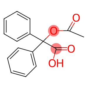 2-acetyloxy-2,2-diphenyl-acetic acid