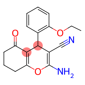 2-amino-4-(2-ethoxyphenyl)-5-oxo-5,6,7,8-tetrahydro-4H-chromene-3-carbonitrile