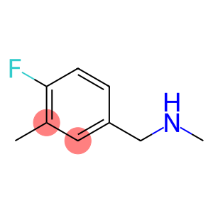 Benzenemethanamine, 4-fluoro-N,3-dimethyl- (9CI)