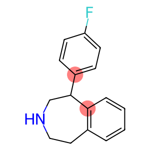 1-(4-FLUOROPHENYL)-2,3,4,5-TETRAHYDRO-1H-BENZO(D)AZEPINE