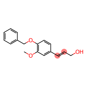 2-Propen-1-ol, 3-[3-methoxy-4-(phenylmethoxy)phenyl]-, (2E)-
