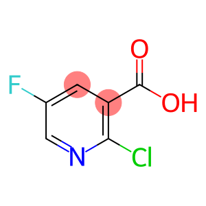3-Pyridinecarboxylic acid, 2-chloro-5-fluoro-