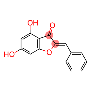 3(2H)-Benzofuranone, 4,6-dihydroxy-2-(phenylmethylene)-, (2Z)-