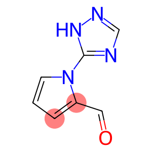 1H-Pyrrole-2-carboxaldehyde,1-(1H-1,2,4-triazol-3-yl)-(9CI)