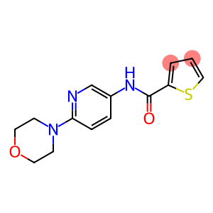 N-(6-MORPHOLINO-3-PYRIDINYL)-2-THIOPHENECARBOXAMIDE