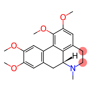 4H-Dibenzo[de,g]quinoline, 5,6,6a,7-tetrahydro-1,2,9,10-tetramethoxy-6-methyl-, (6aR)-