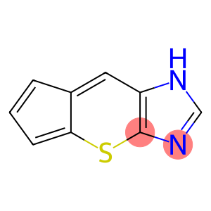 1H-Cyclopenta[5,6]thiopyrano[2,3-d]imidazole  (9CI)