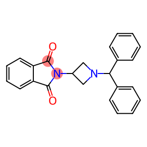 2-[1-[二(苯基)甲基]氮杂环丁烷-3-基]异吲哚啉-1,3-二酮