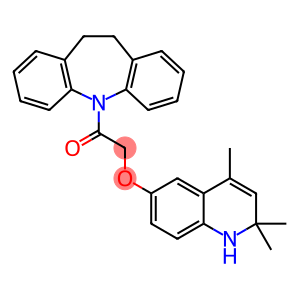 2-(10,11-dihydro-5H-dibenzo[b,f]azepin-5-yl)-2-oxoethyl 2,2,4-trimethyl-1,2-dihydro-6-quinolinyl ether
